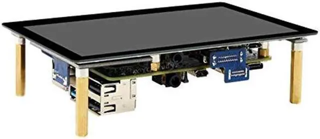 Alt view image 4 of 5 - XYGStudy 5 inch Raspberry Pi HDMI Capacitive Touch AMOLED Display Monitor with Toughened Glass Cover Screen Resolution 960x544 Supports PC Pi 4 3 Model B B+ Zero Jetson Nano