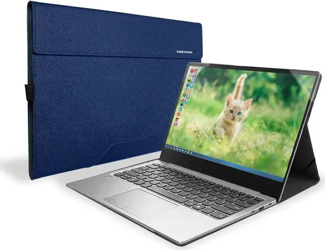 Main image of Honeymoon Case Cover for HP Pavilion 15 EHxxx/EGxxx Series,PU Leather Hard Shell Case for HP Pavilion 15t-eg000/15z-eh000 15.6 Inch Laptop Accessories,S022-15-Blue