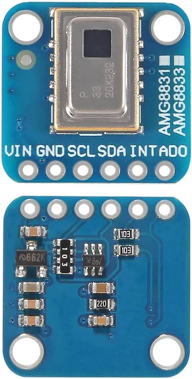 Alt view image 2 of 5 - AITRIP 1PCS AMG8833 88 IR Thermal Camera Sensor AMG-8833 Array Temperature Sensor Module for Arduino Raspberry Pi ESP8266