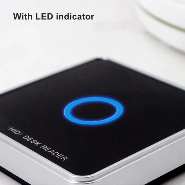 Alt view image 4 of 5 - UHF RFID Card Reader Writer, 915MHZ RFID Reader Writer USB Desktop Reader Writer NonContact Electronic Tag Access Control System Plug and Play