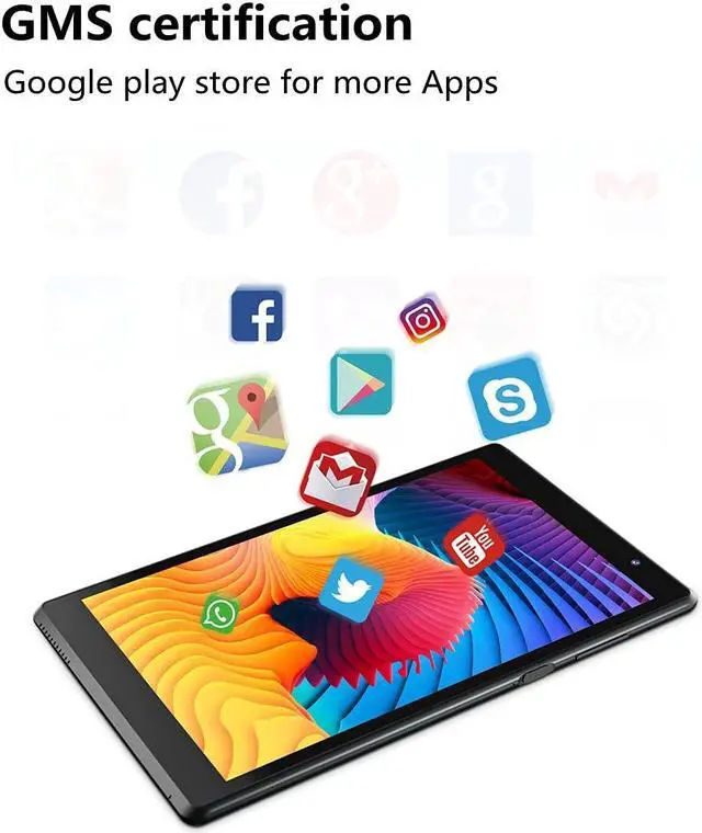 Alt view image 4 of 5 - COOPERS Tablet Android 15 Tablets 7 inch, 6GB RAM, 32GB ROM Support 1TB Expand Computer Tablet PC, Quad-Core Processor, IPS Touch Screen, 2+5MP Dual Camera, 3000mah Battery, WiFi Tableta (Black)