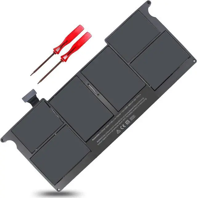 Main image of A1495 A1406 A1465 A1370 Battery Compatible with MacBook Air 11 inch A1465 Mid 2012 Mid 2013 Early 2014 Early 2015,A1370 Mid 2011,MJVM2LL/A MD711LL/A MD711LL/B MD223LL/A 020-7376-A MC968LL/A 020-7377-A