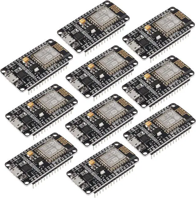 Main image of 10Pcs ESP8266 CP2102 ESP-12E NodeMcu LUA Internet WiFi Development Board Open Source Serial Internet Wireless Module for IDE Micropython