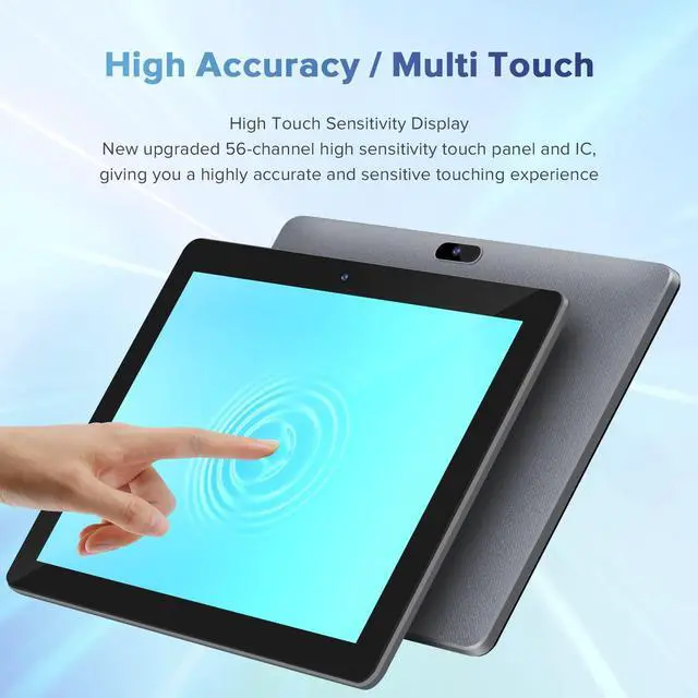 Alt view image 2 of 5 - FANGOR Tablet 10.1 inch Android 11.0 Tablets, Tablet Computer with 2GB RAM 32GB Storage, 2MP+ 8MP Dual Camera, IPS HD Display, WiFi, Bluetooth, Quad-Core Processor, Google Certified, GPS (Gray)