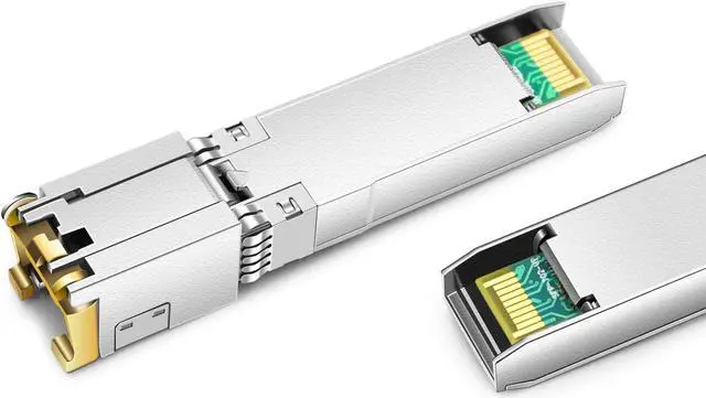 Alt view image 5 of 5 - 10gbase-t sfp+ to rj45 for HPE Aruba JL563A Compatible 10G SFP+ Copper RJ-45 30m Transceiver Module