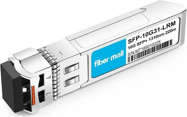 Main image of 10G SFP LRM for Juniper Networks EX-SFP-10GE-LRM 10GBASE-LRM SFP+ 1310nm, 220m/300m, LC DOM MMF/SMF ModuleTransceiver
