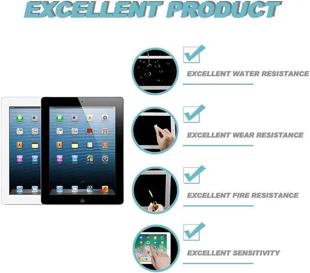 Alt view image 5 of 5 - FixCracked Replacement LCD Screen and Glass Touch Digitizer for ipad Mini 4 with Professional Tool Kit(White)