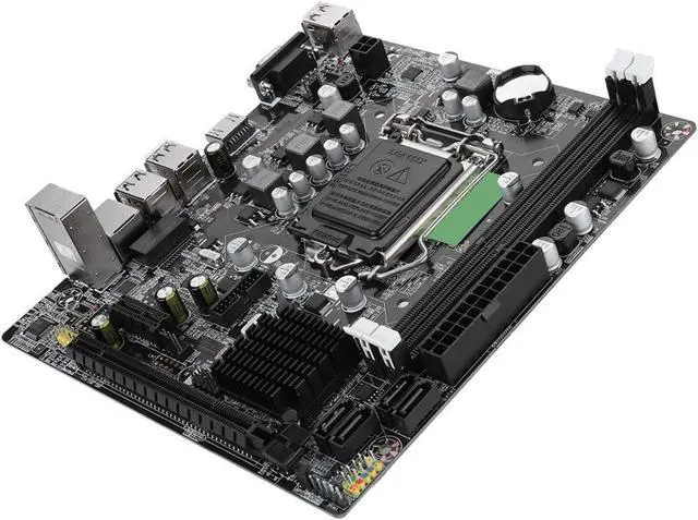 Alt view image 2 of 5 - Motherboard, LGA 1155 USB3.0 DDR3 Memory Desktop Computer Motherboard SATA Mainboard, HD Graphics, for Intel B75
