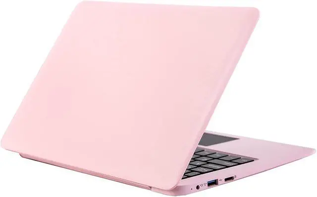 Alt view image 5 of 5 - Goldengulf Windows 10 Portable Computer Laptop Mini 10.1 Inch 32GB Ultra Slim and Light Netbook Intel Quad Core PC HDMI USB Netflix YouTube for Children (Pink)