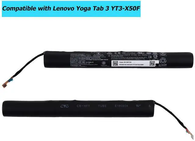 Alt view image 2 of 5 - Vvsialeek L15D3K32 Replacement Battery Compatible with Lenovo YOGA Tab 3 YT3-X50F YT3-X50M