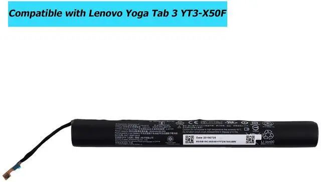Alt view image 3 of 5 - Vvsialeek L15D3K32 Replacement Battery Compatible with Lenovo YOGA Tab 3 YT3-X50F YT3-X50M