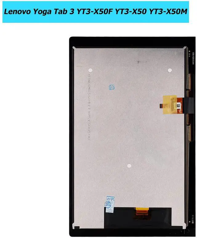 Alt view image 4 of 5 - Vvsialeek New LCD Display Compatible with Lenovo Yoga Tab 3 YT3-X50F YT3-X50 YT3-X50M 10.1 inch Touch Screen Digitizer Assembly Replacement Parts with Toolkit