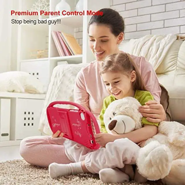 Alt view image 3 of 5 - Kids Tablet 7inch Toddler Tablet 32GB Google Play Android Tablet for Kids APP Preinstalled Learning Education Tablet WiFi Camera Tablet with Case Included, Netflix YouTube Tablet for Toddlers