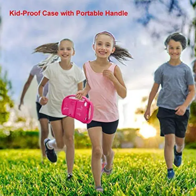 Alt view image 4 of 5 - Kids Tablet 7inch Toddler Tablet 32GB Google Play Android Tablet for Kids APP Preinstalled Learning Education Tablet WiFi Camera Tablet with Case Included, Netflix YouTube Tablet for Toddlers