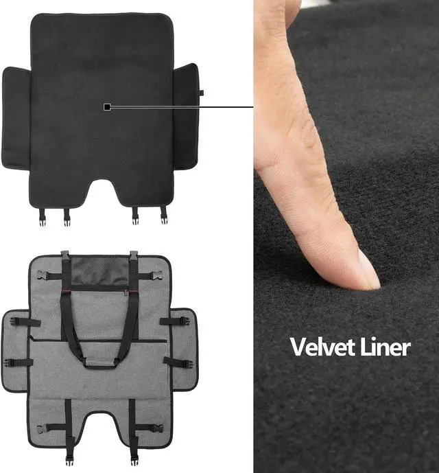 Alt view image 5 of 5 - Trunab Carrying Case for 24" Monitors/LCD Screens Compatible with iMac 21.5"/24", Protective Monitor Travel Bag with Padded Velvet Lining (Patented Design)