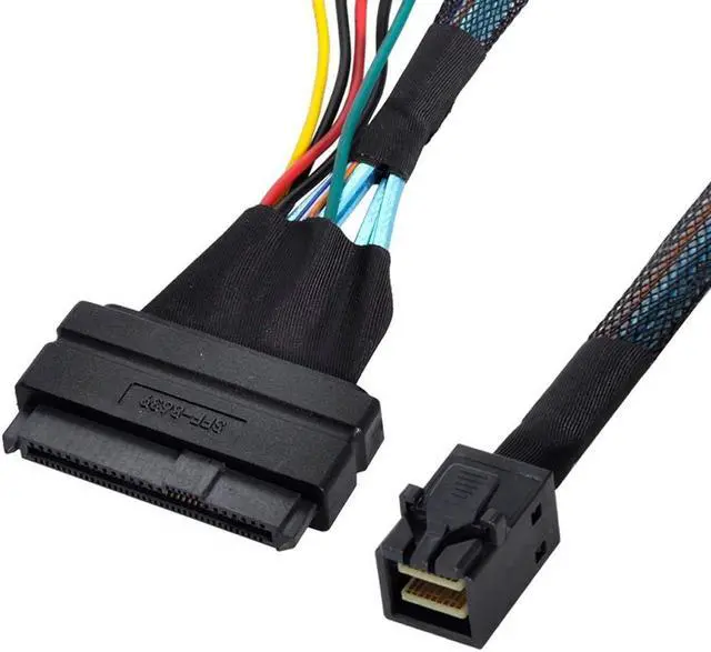 Main image of Xiwai U.2 U2 SFF-8639 NVME PCIe SSD Cable for Mainboard Intel SSD 750 p3600 p3700 M.2 SFF-8643 Mini SAS HD