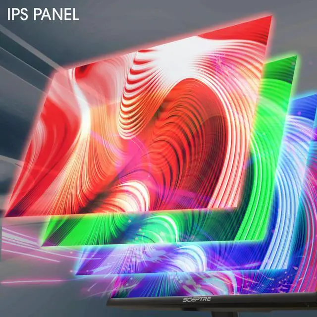 Main image of Sceptre IPS 27" LED Gaming Monitor 1920 x 1080p 75Hz 99% sRGB 320 Lux HDMI x2 VGA Build-in Speakers, FPS-RTS Machine Black (E278W-FPT series)
