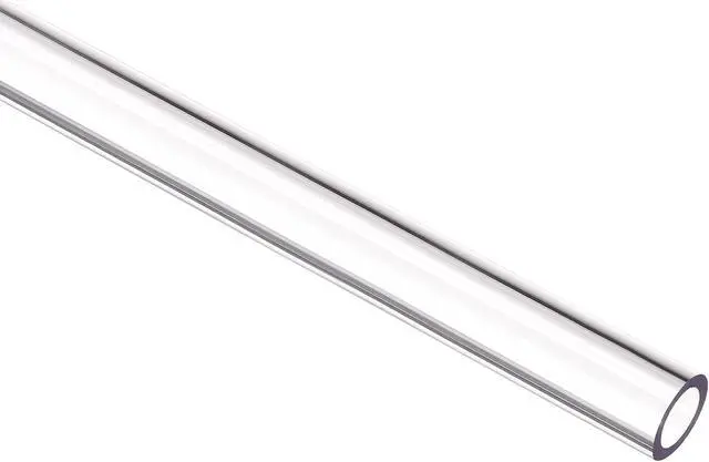 Main image of uxcell PETG Tubing Hard Tube 8mm ID, 12mm OD, 0.5m/20inch Length, Clear for PC Water-cooling System 4pcs