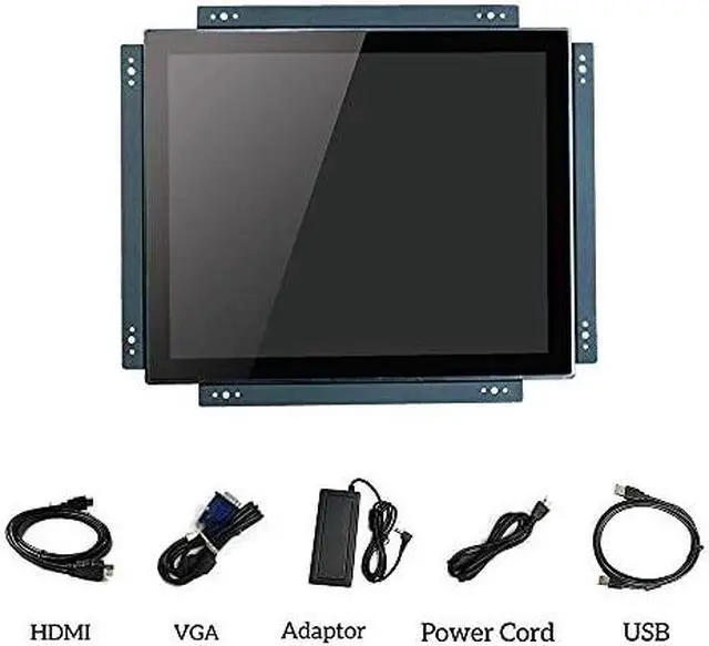 Main image of 17 Inch Open Frame Design Touch Screen Monitor Display with VESA & Rear Mounting Bracket for Kiosk Industrial Automation POS Retail Self-Service