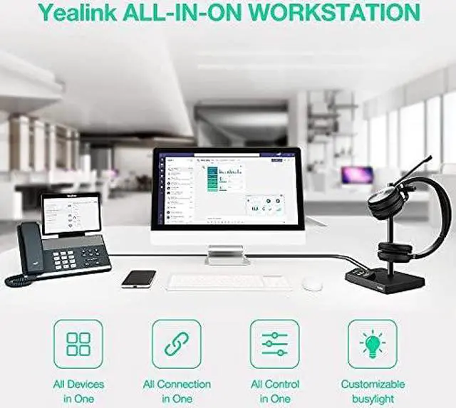 Main image of Yealink WH62 Dual Teams DECT Headset