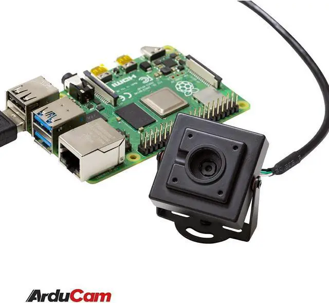 Alt view image 4 of 5 - Arducam 4K 8MP IMX219 Autofocus USB Camera Module with Metal Case, 1080P Mini UVC USB2.0 Video Webcam with Microphone, 3.3ft/1m Cable for Computer, Laptop, Raspberry Pi, Jetson Nano