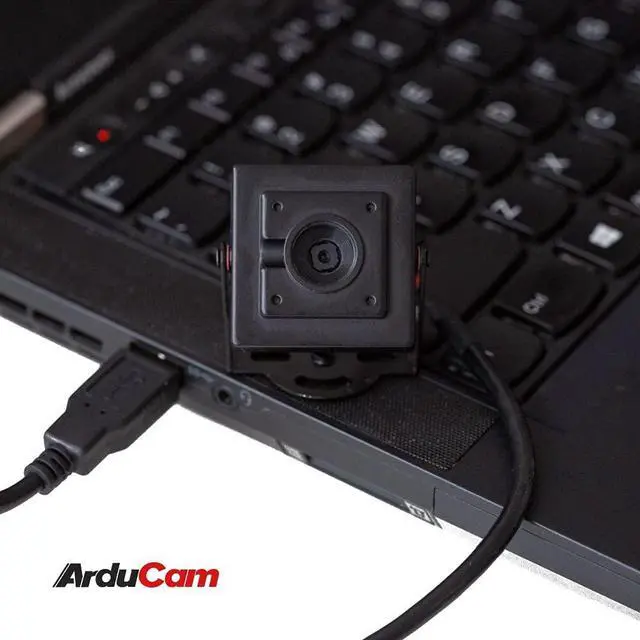 Alt view image 5 of 5 - Arducam 4K 8MP IMX219 Autofocus USB Camera Module with Metal Case, 1080P Mini UVC USB2.0 Video Webcam with Microphone, 3.3ft/1m Cable for Computer, Laptop, Raspberry Pi, Jetson Nano