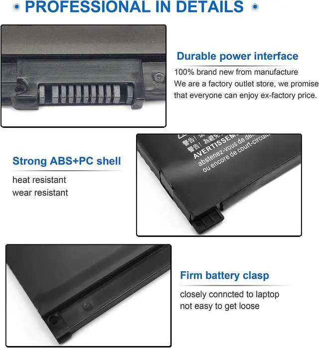 Alt view image 3 of 5 - SR04XL SR03XL Battery for HP Omen 15 15-cx0xxx 15-ce0xx 15-dc0xxx 15-cb0xx Pavilion Gaming 15-dc1058wm 15-dc1054nr 15-cx 15-dc0052nr 15-cx0056wm 15-ce198wm 15-ce015dx 15-ce011dx 15-dc1xxx SRO4XL