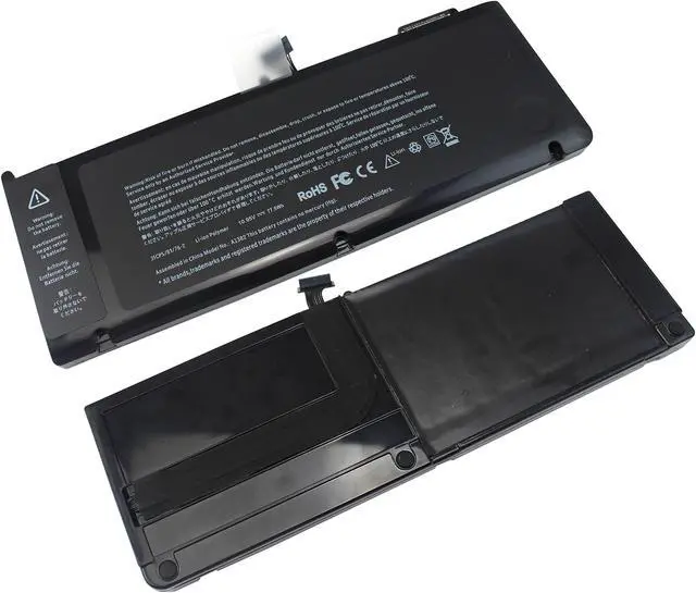 Alt view image 3 of 5 - AN*GWEL A1286 A1382 Laptop Battery for MacBook Pro 15 inch Early 2011 Late 2011 Mid 2012 MC721LL/A, MC723LL/A, MD035LL/A,MD318LL/A,MD322LL/A,MD103LL/A,MD104LL/A[10.95V 77.5Wh]