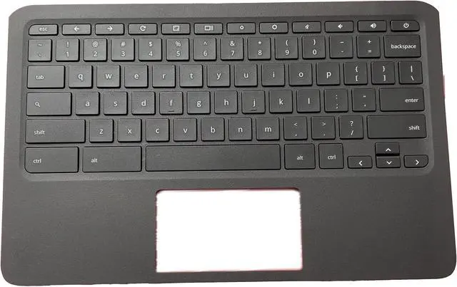 Main image of Replacement for HP Chromebook 11 G6 EE CHROMEBOOK 11A-ND0100WM Laptop Upper Case Palmrest Keyboard Assembly Part L92334-001 L14922-001 Top Cover