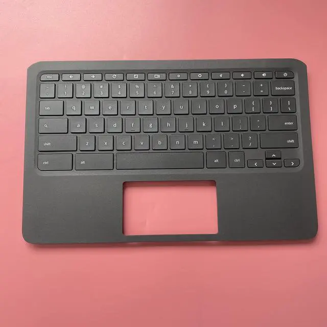 Alt view image 2 of 5 - Replacement for HP Chromebook 11 G6 EE CHROMEBOOK 11A-ND0100WM Laptop Upper Case Palmrest Keyboard Assembly Part L92334-001 L14922-001 Top Cover