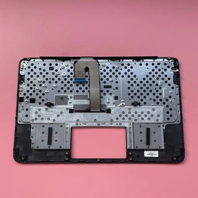 Alt view image 3 of 5 - F-HONG ELECTRONIC CO LIMITED New Genuine Replacement for HP CHROMEBOOK 11A-NB0013DX 11A-NB0047NR NB Laptop Upper Case Palmrest Keyboard Assembly Part L99855-001,Black,11.6 inch