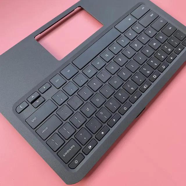 Alt view image 5 of 5 - F-HONG ELECTRONIC CO LIMITED New Genuine Replacement for HP CHROMEBOOK 11A-NB0013DX 11A-NB0047NR NB Laptop Upper Case Palmrest Keyboard Assembly Part L99855-001,Black,11.6 inch