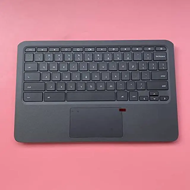 Alt view image 3 of 5 - New Genuine Replacement for HP Chromebook 11A-NB0013DX 11A-NB0047NR NB Laptop Upper Case Palmrest Keyboard Touchpad Assembly Part L99855-001