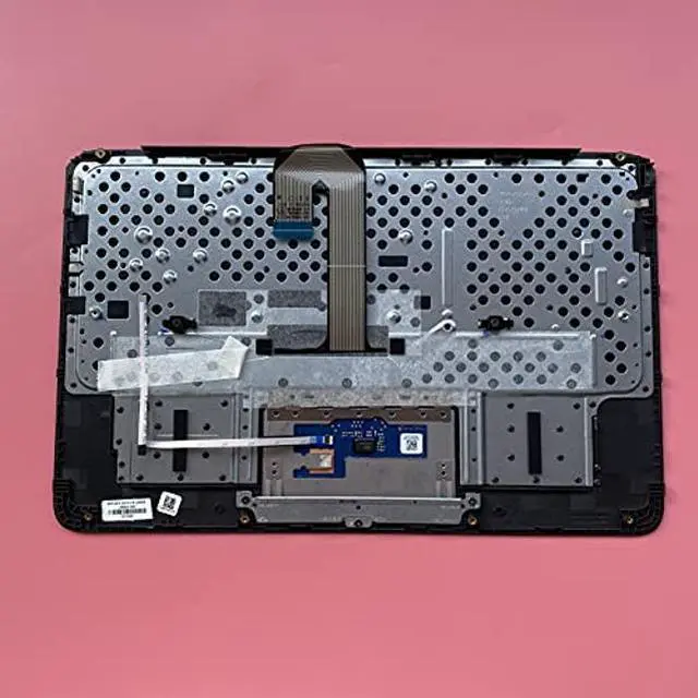 Alt view image 4 of 5 - New Genuine Replacement for HP Chromebook 11A-NB0013DX 11A-NB0047NR NB Laptop Upper Case Palmrest Keyboard Touchpad Assembly Part L99855-001