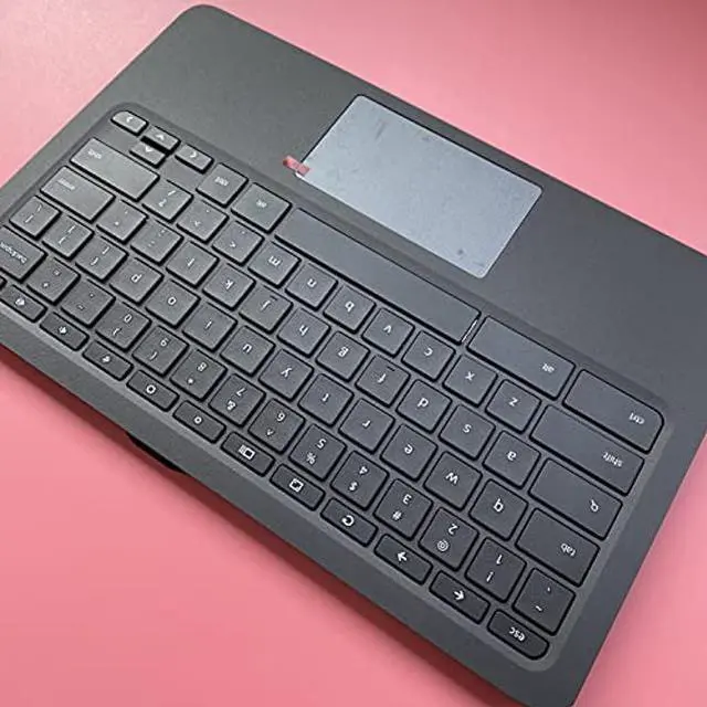 Alt view image 5 of 5 - New Genuine Replacement for HP Chromebook 11A-NB0013DX 11A-NB0047NR NB Laptop Upper Case Palmrest Keyboard Touchpad Assembly Part L99855-001