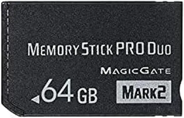 Alt view image 3 of 5 - Original 64GB Pro Duo (MARK2) MS Memory Stick for PSP 1000 2000 3000 /Camera Memory Card
