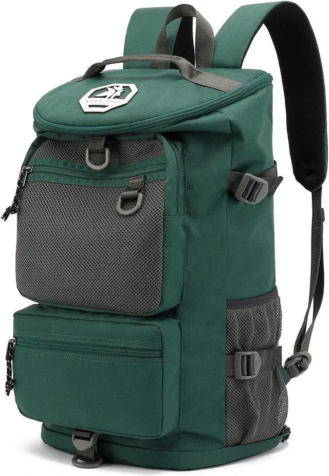 Main image of Kalesi Gym Duffle Bag Backpack 4-Way Waterproof with Shoes Compartment for travel Sport Hiking laptop (Green)