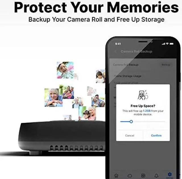 Alt view image 3 of 5 - AMBER X Smart Personal Cloud Storage Device for Data Media Files, Built-in 512GB High-Speed SSD with USB Storage, Plex and Home Assistant/iOS/Android/Windows/Mac Compatible