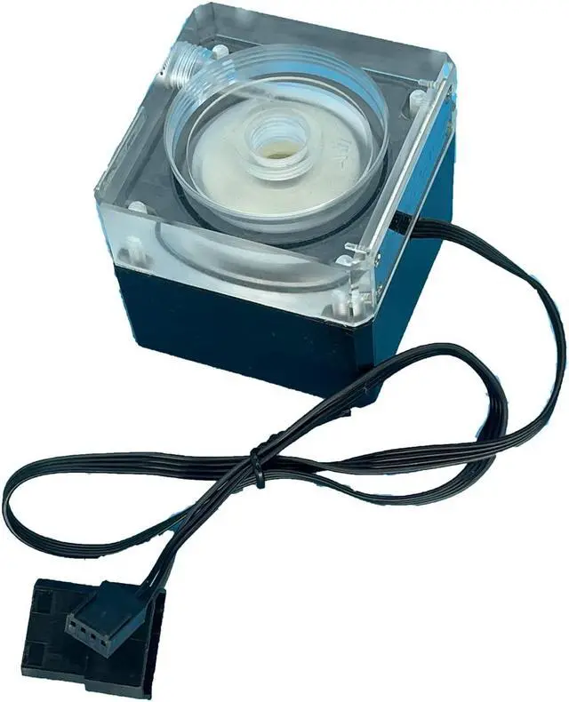 Alt view image 2 of 5 - CPU Water Cooler Pump,Pump for PC Water Cooling Systems-Support PWM -800L/H-G1/4 Threaded Hole