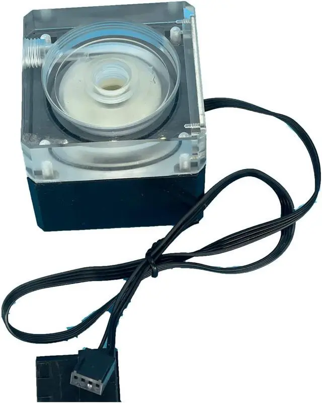 Alt view image 4 of 5 - CPU Water Cooler Pump,Pump for PC Water Cooling Systems-Support PWM -800L/H-G1/4 Threaded Hole