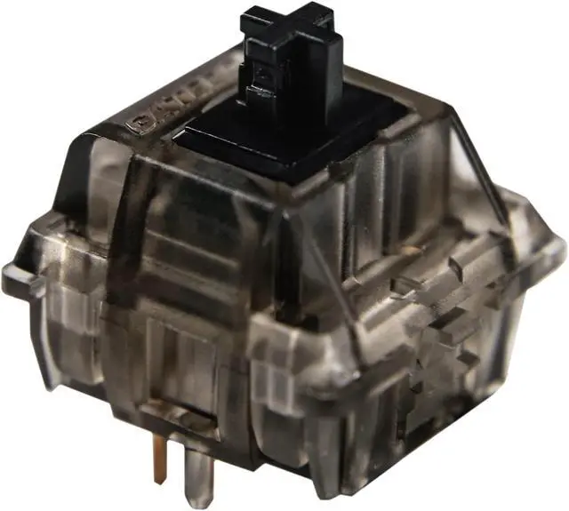 Main image of Custom Switch Gateron Ink 5 pin V2 Switches Transparent Smokey Housing Black Red Blue Silent Black Yellow for Mechanical Keyboard (70 PCS, Black Ink)