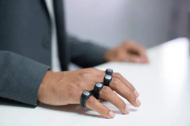 Alt view image 5 of 5 - TAPWITHUS Tap Strap 2 - Wearable Keyboard, Mouse & Air Gesture Controller (Large-2021)