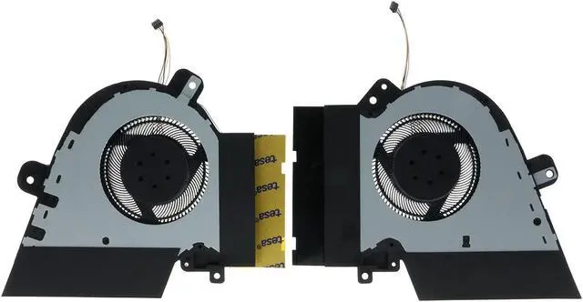 Alt view image 2 of 7 - Replacement CPU & GPU Cooling Fan for ASUS ROG Zephyrus GU502GW GU502GV GU502GV-BI7N10 GU502LW GU502LW-BI7N6 GU502LV GU502LWS GX502GW GX502GV Gx502lws FLGN FL6G FMJC, FLG9 FL6H FMJD 12V 1A