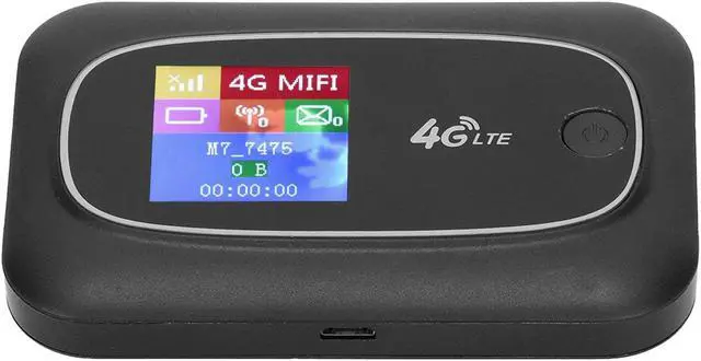 Main image of 4G LTE Hotspot Router, 2.4G CAT4 150Mbps Mobile Portable Hotspot Device, with SIM Card Slot, Support 10 Devices Connection, for Home, Office, Outdoors