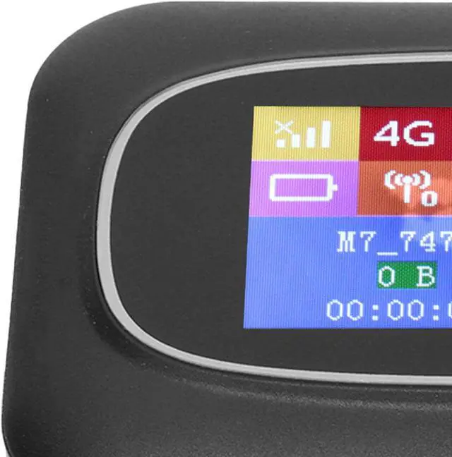 Alt view image 5 of 5 - 4G LTE Hotspot Router, 2.4G CAT4 150Mbps Mobile Portable Hotspot Device, with SIM Card Slot, Support 10 Devices Connection, for Home, Office, Outdoors