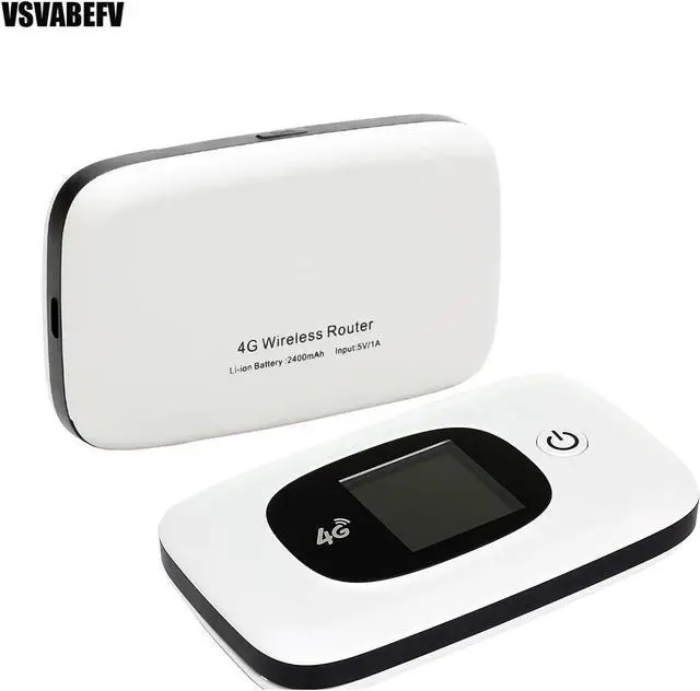 Alt view image 2 of 5 - 4G LTE Mobile WiFi Router with SIM Card Slot for Travel, Unlocked Portable WiFi Router Hotspot Devices for Travel, ATT T-Mobile Hotspot Devices Portable WiFi Hotspot, Support B2/B4/B5/B12/B17