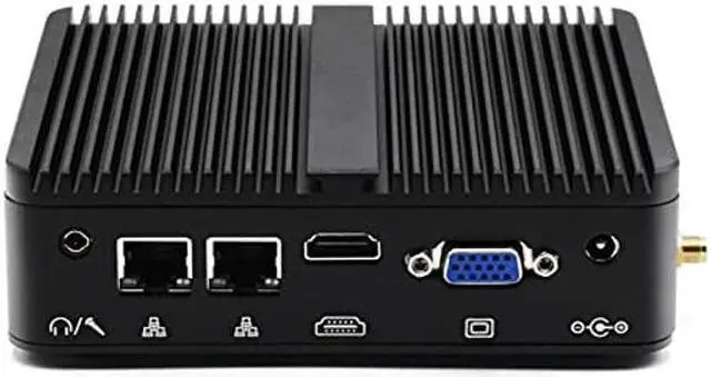 Main image of WEIDIAN Mini PC Fanless Mini Desktop Celeron DDR4 8GB RAM, 128GB SSD, Desktop Computer, Dual LAN, BT, Mini Desktop Computer with HD/VGA Port, Windows 11 Pro Fanless Mini Desktop PC