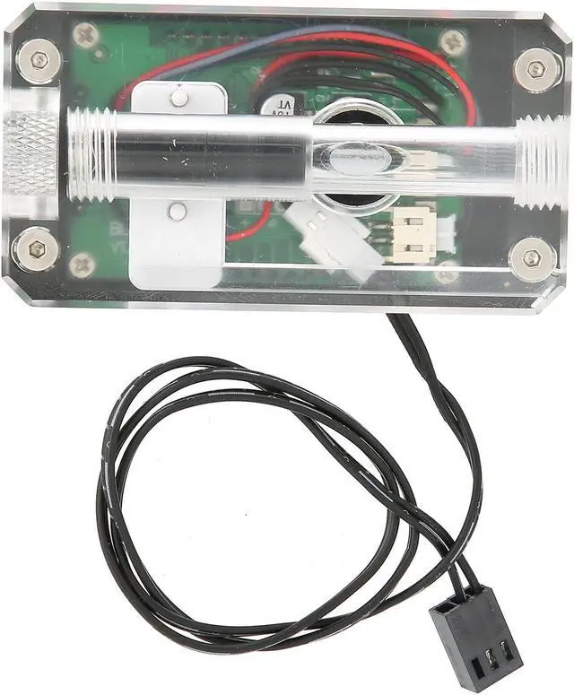 Alt view image 4 of 5 - PC Water Cooling Thermometer, Smart LCD Speed Temperature Detect, PC G1/4 Thread Water Cooling System Temperature Meter for Computer Laptop