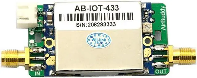 Main image of Two-Way Lora Signal Booster, 433MHz /510MHz /868MHz JMT Power Signal Amplifier Module WiFi Range Extender Transmitting & Receiving for Lora Router Ethernet RC Drone (IOT-433MHz SMA)