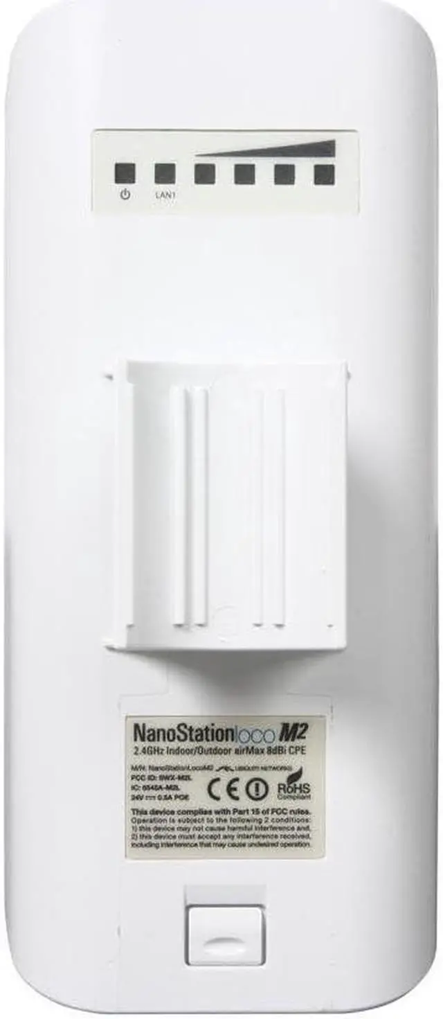 Alt view image 2 of 4 - Ubiquiti NanoStation loco M2 - Wireless Access Point - AirMax (LOCOM2US)